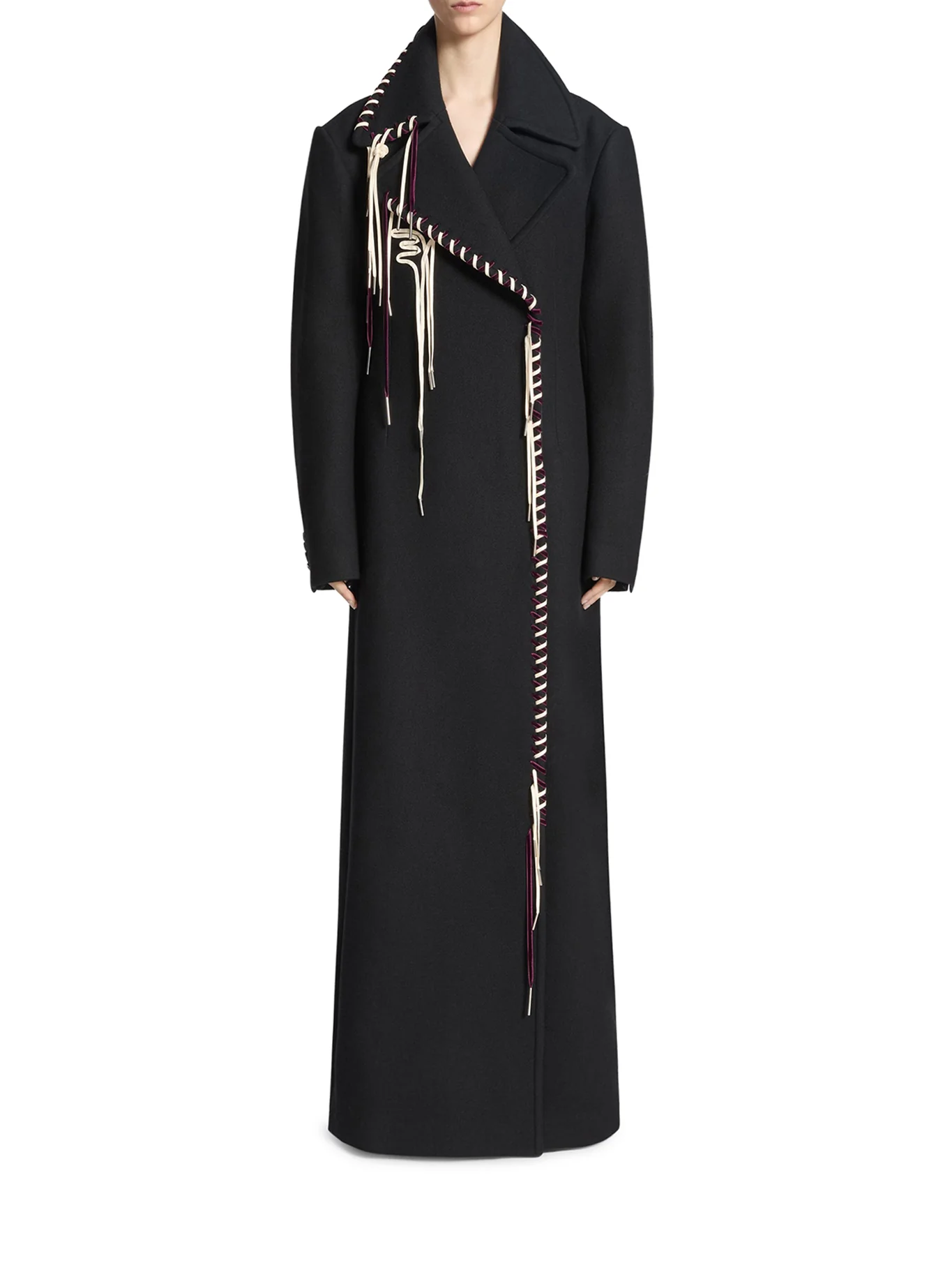DECORATED WOOL COAT - Image 2