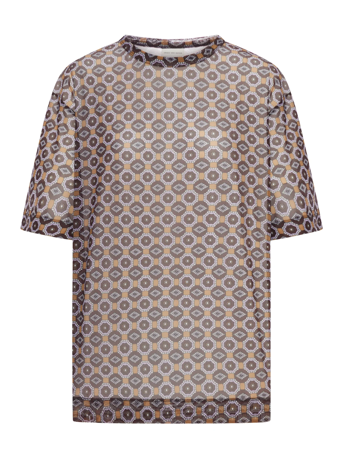 OVERSIZED TRANSPARENT T-SHIRT