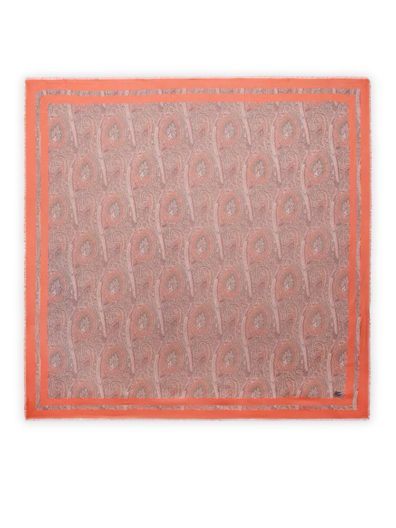 MODAL SHAWL WITH FLORAL PAISLEY PATTERN