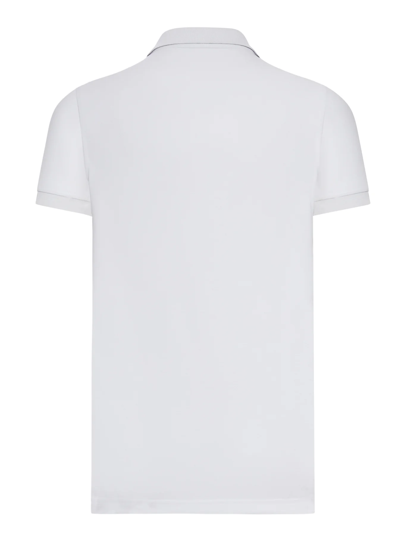 COTTON PIQUET POLO SHIRT WITH LOGO - Image 2