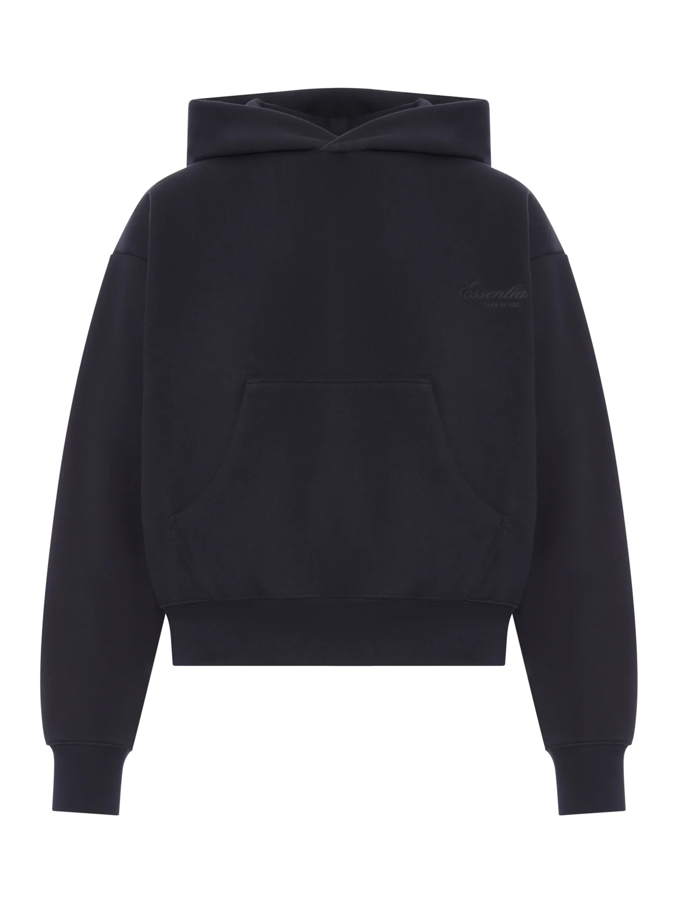 COTTON BLEND HOODIE WITH LOGO