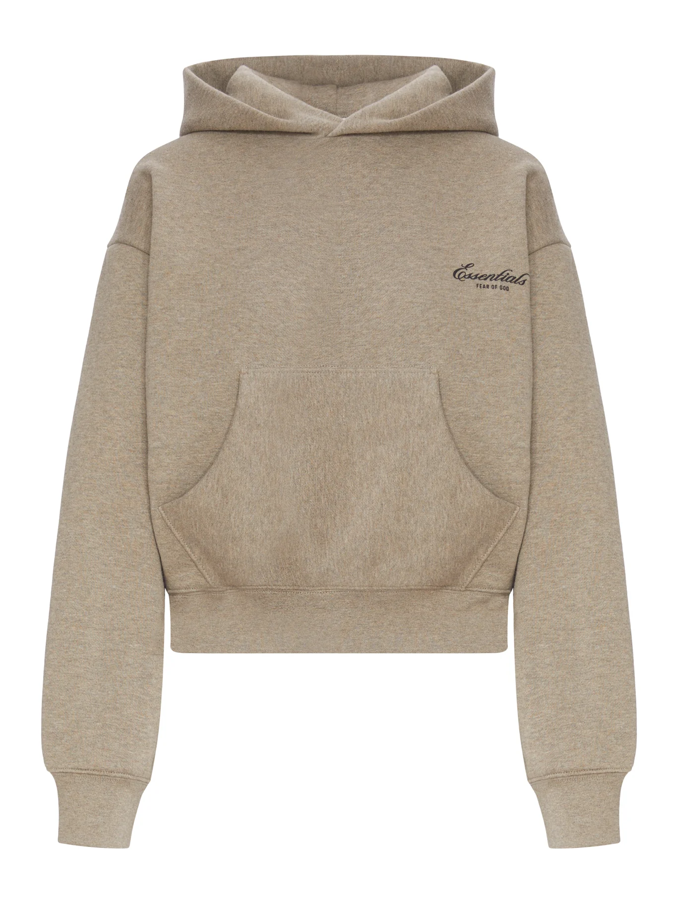 COTTON BLEND HOODIE WITH LOGO