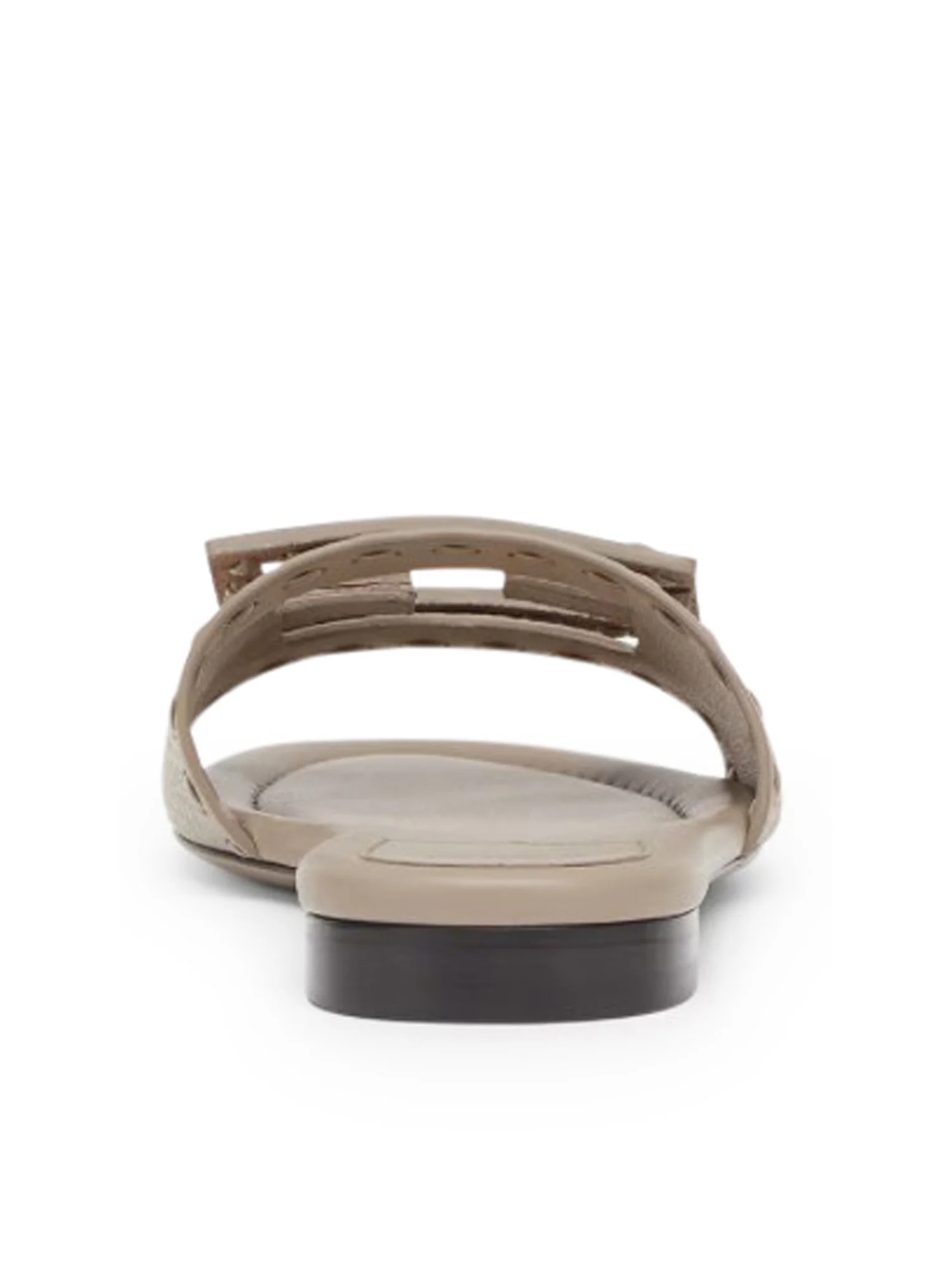 SLIDE BAGUETTE IN DOVE GREY LEATHER - Image 4