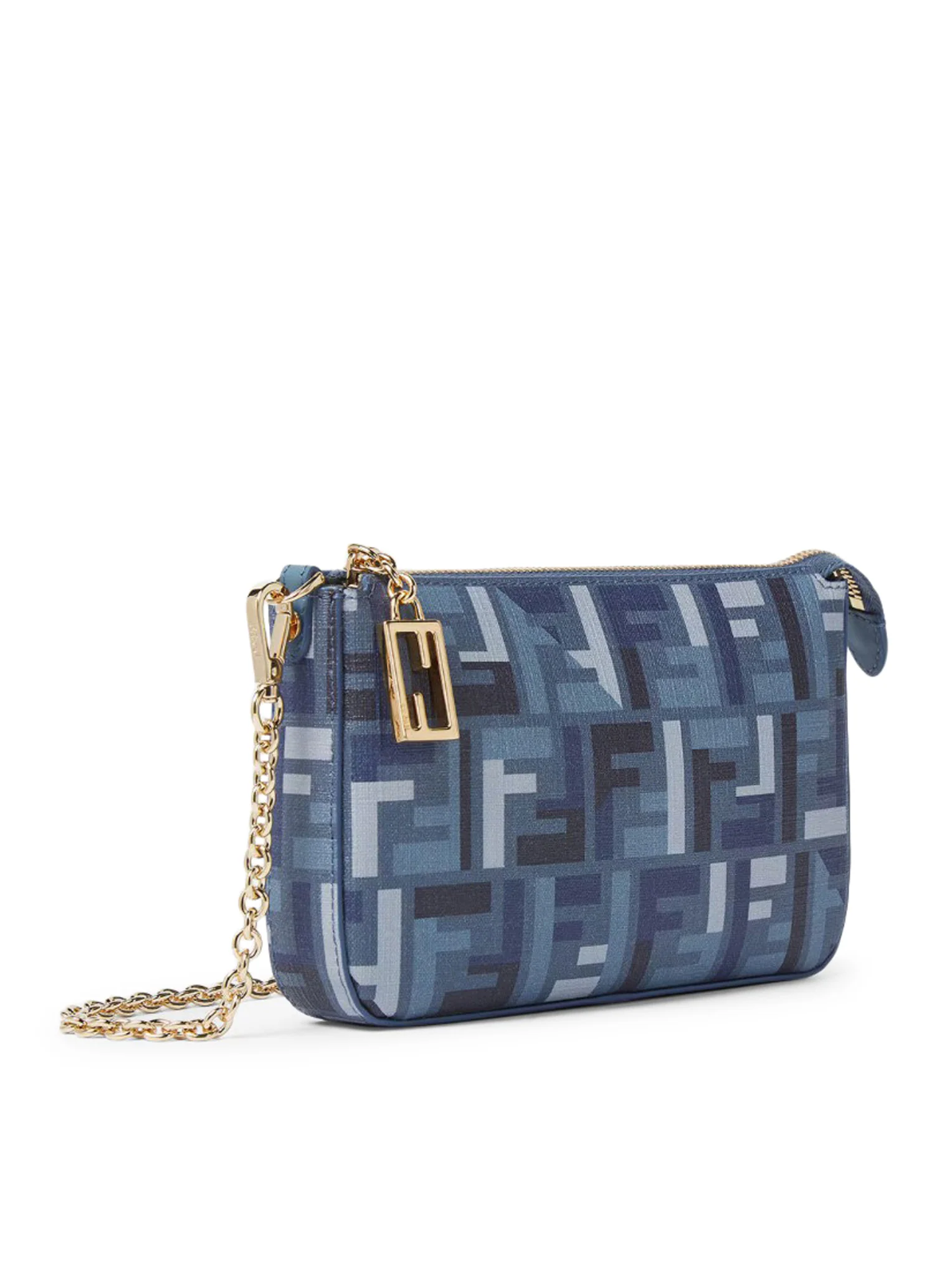 POUCH WITH FABRIC CHAIN - Image 2