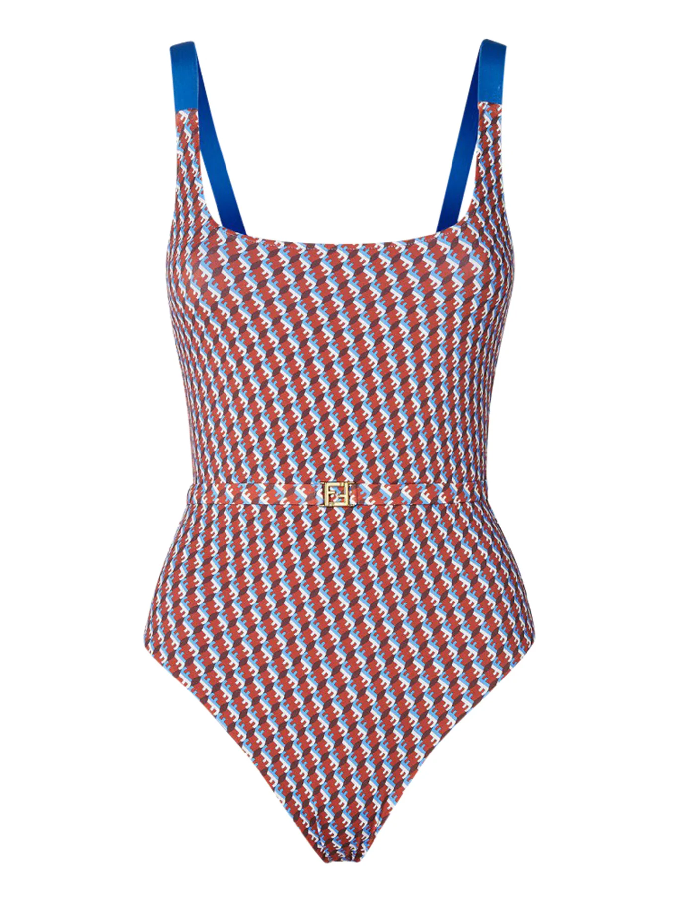 RED AND BLUE FF LYCRA® INNER SWIMSUIT