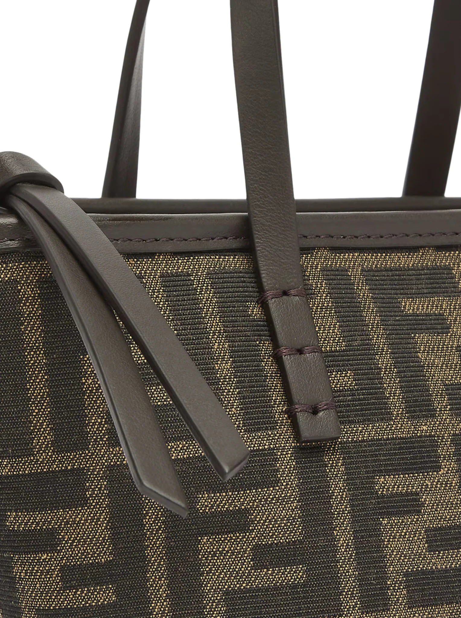 ROLL MINI IN JAQUARD FF BROWN - Image 5