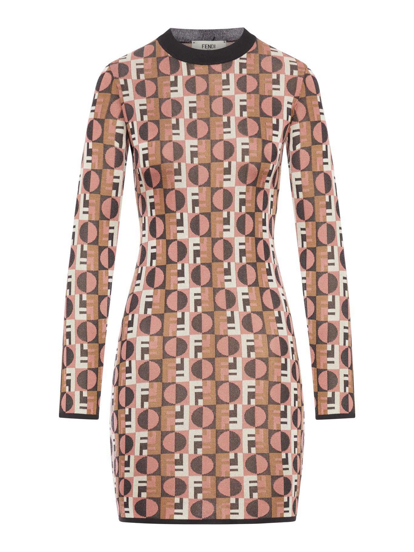 SHORT JACQUARD DRESS