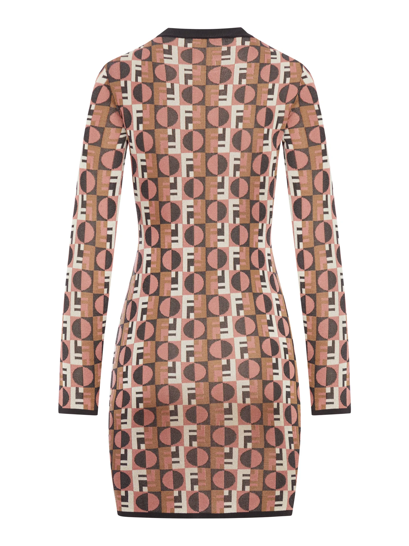 SHORT JACQUARD DRESS - Image 2