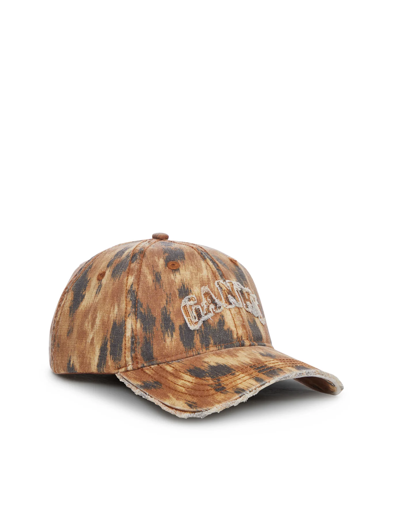 COTTON CANVAS BASEBALL CAP WITH PRINT - Image 2