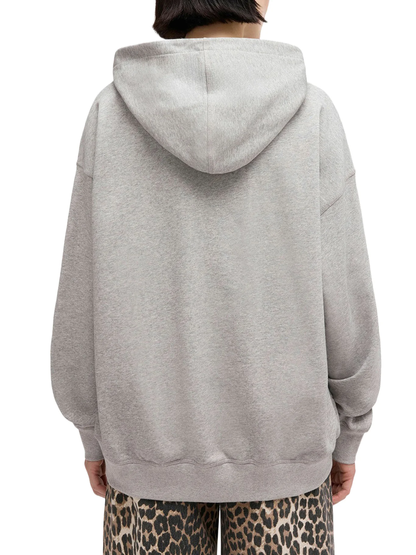 COTTON HOODIE WITH PRINT - Image 3