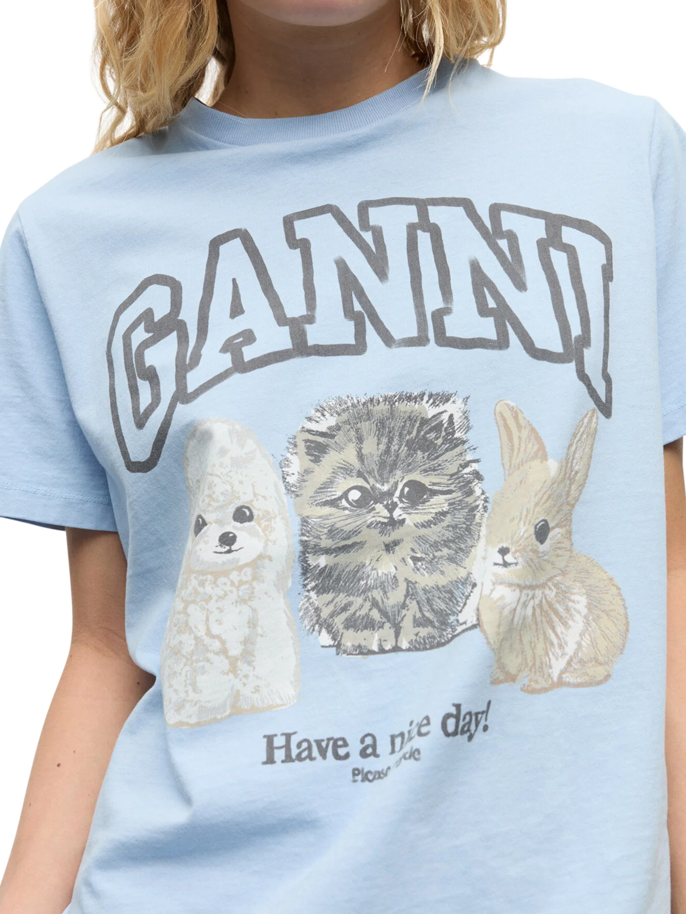 COTTON T-SHIRT WITH PRINT - Image 5