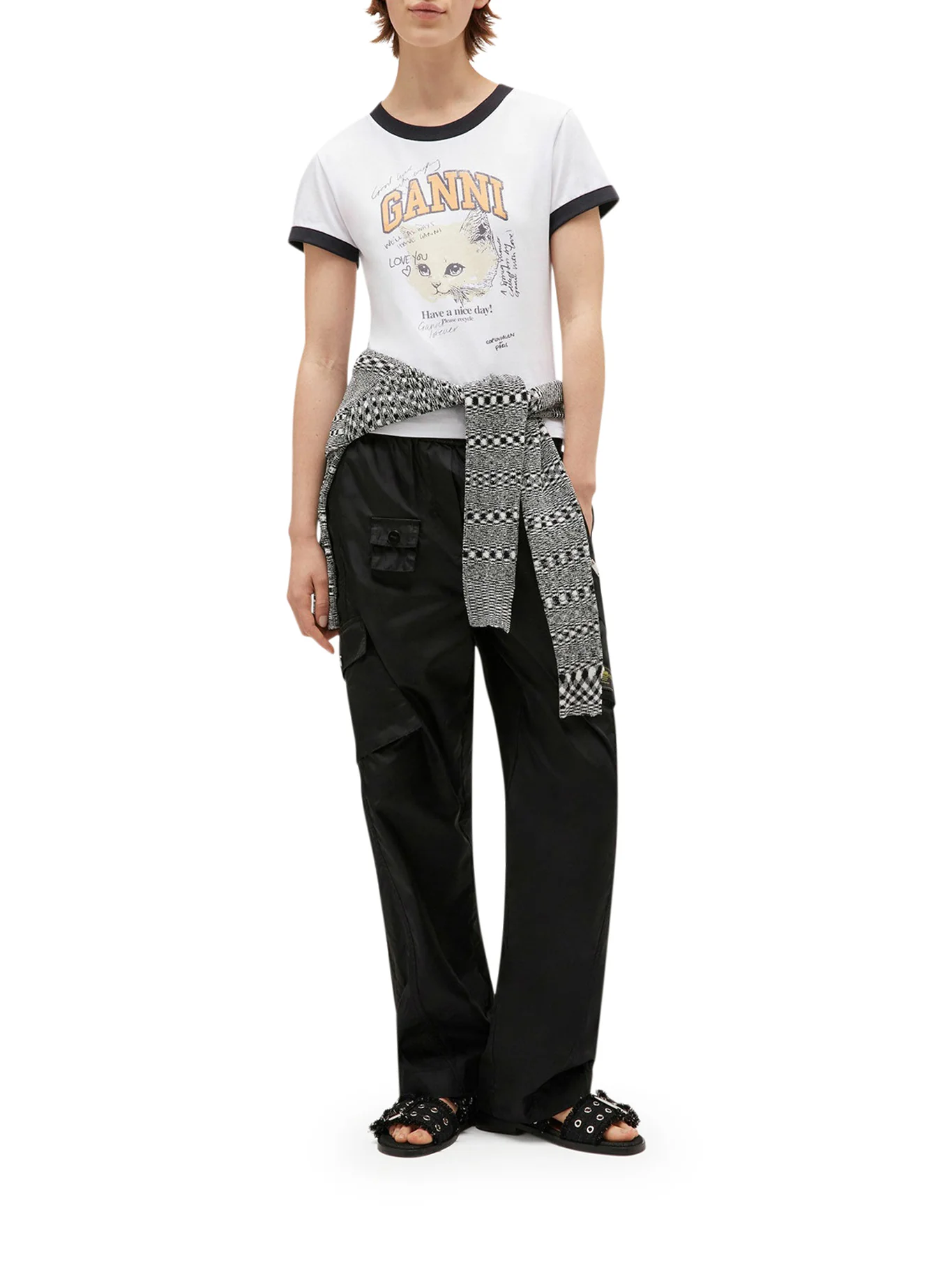 COTTON T-SHIRT WITH PRINT - Image 2
