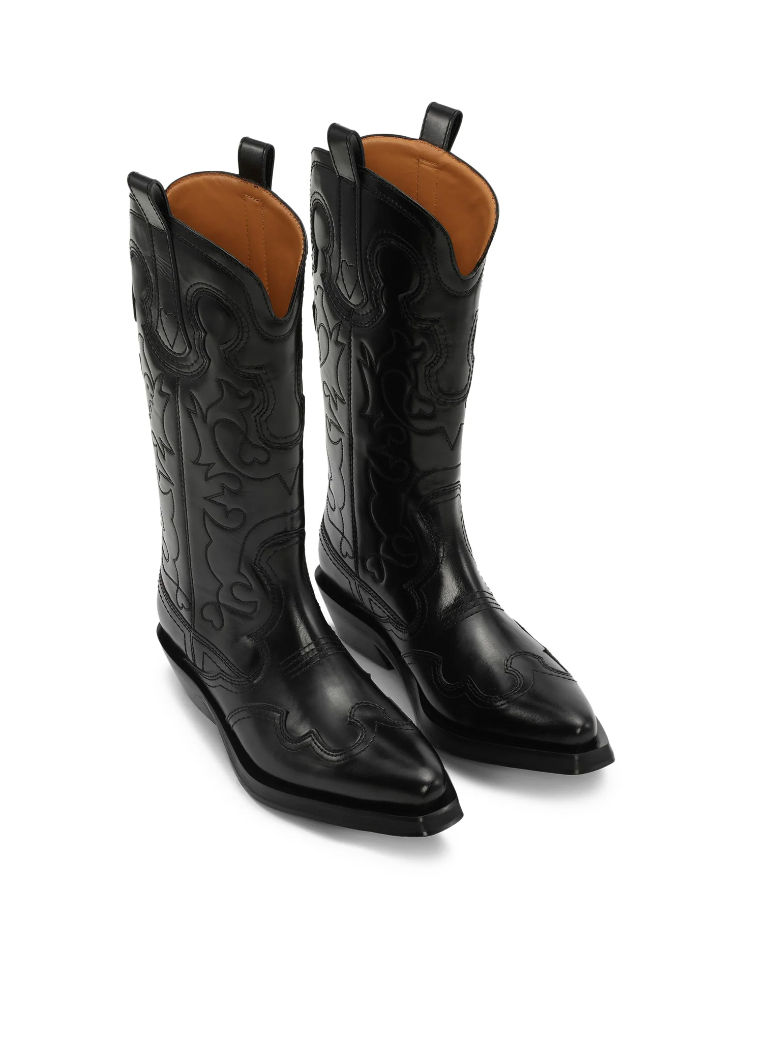 EMBROIDERED WESTERN BOOTS WITH MEDIUM SHAFT - Image 2