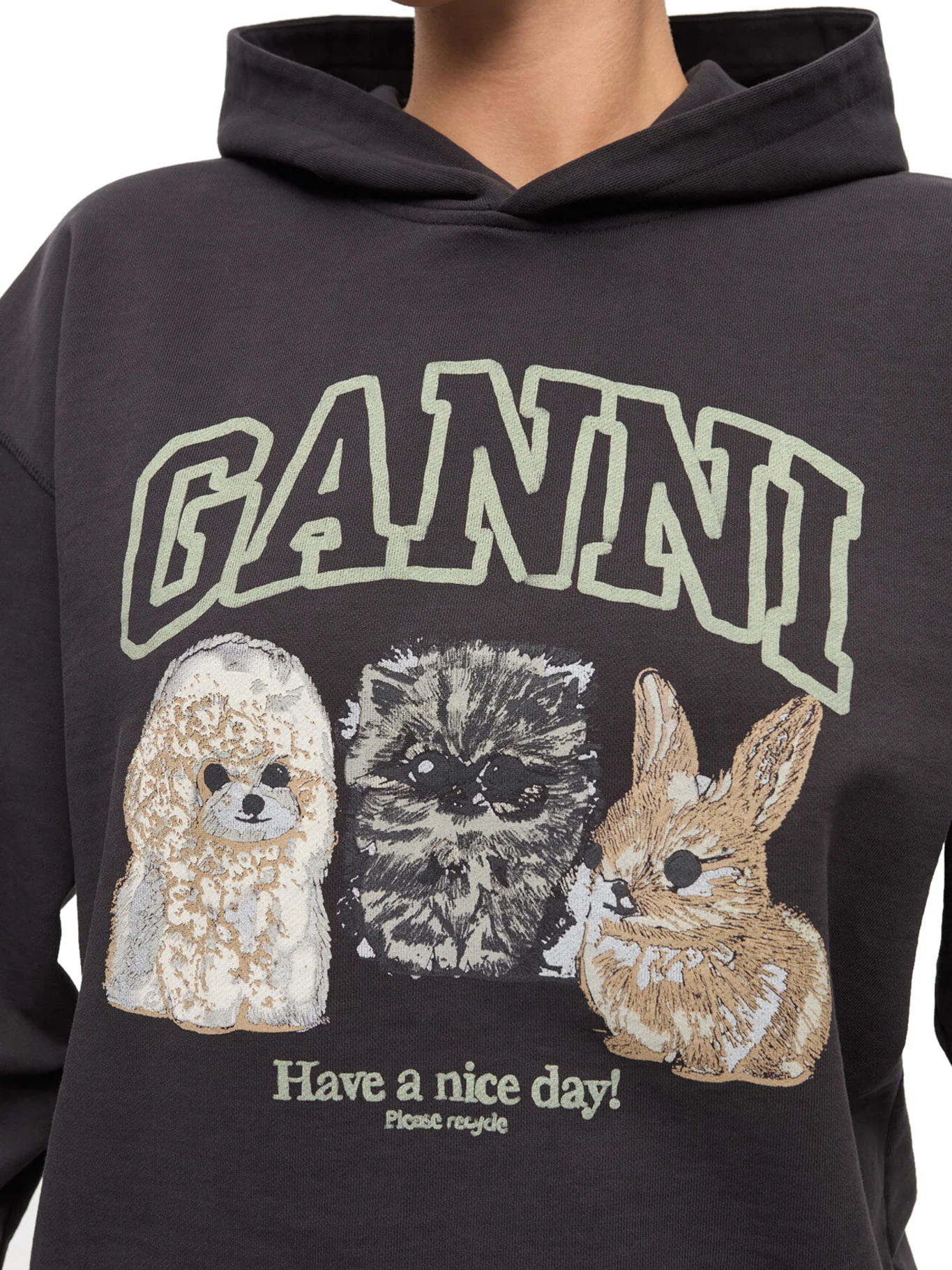 HOODIE WITH PRINT - Image 5