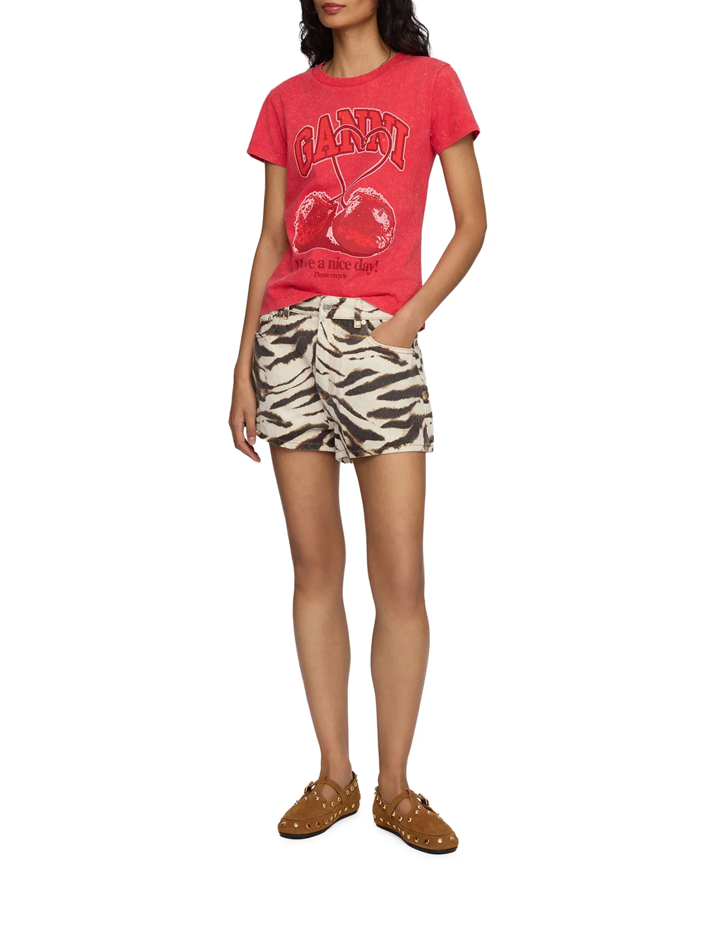 JERSEY T-SHIRT WITH FRONT LOGO - Image 2