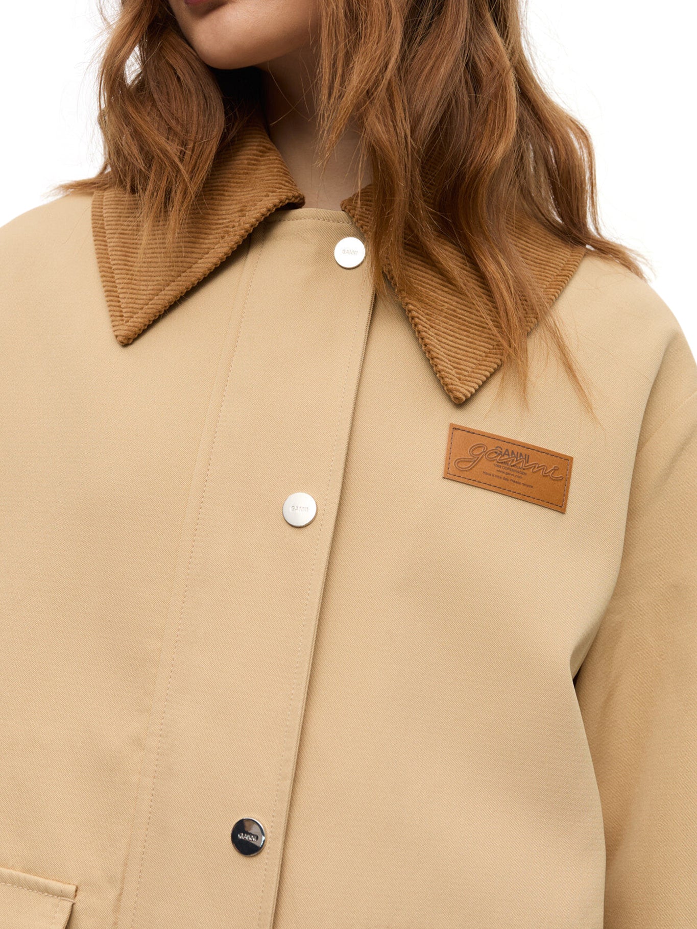 MIDI TWILL JACKET - Image 5