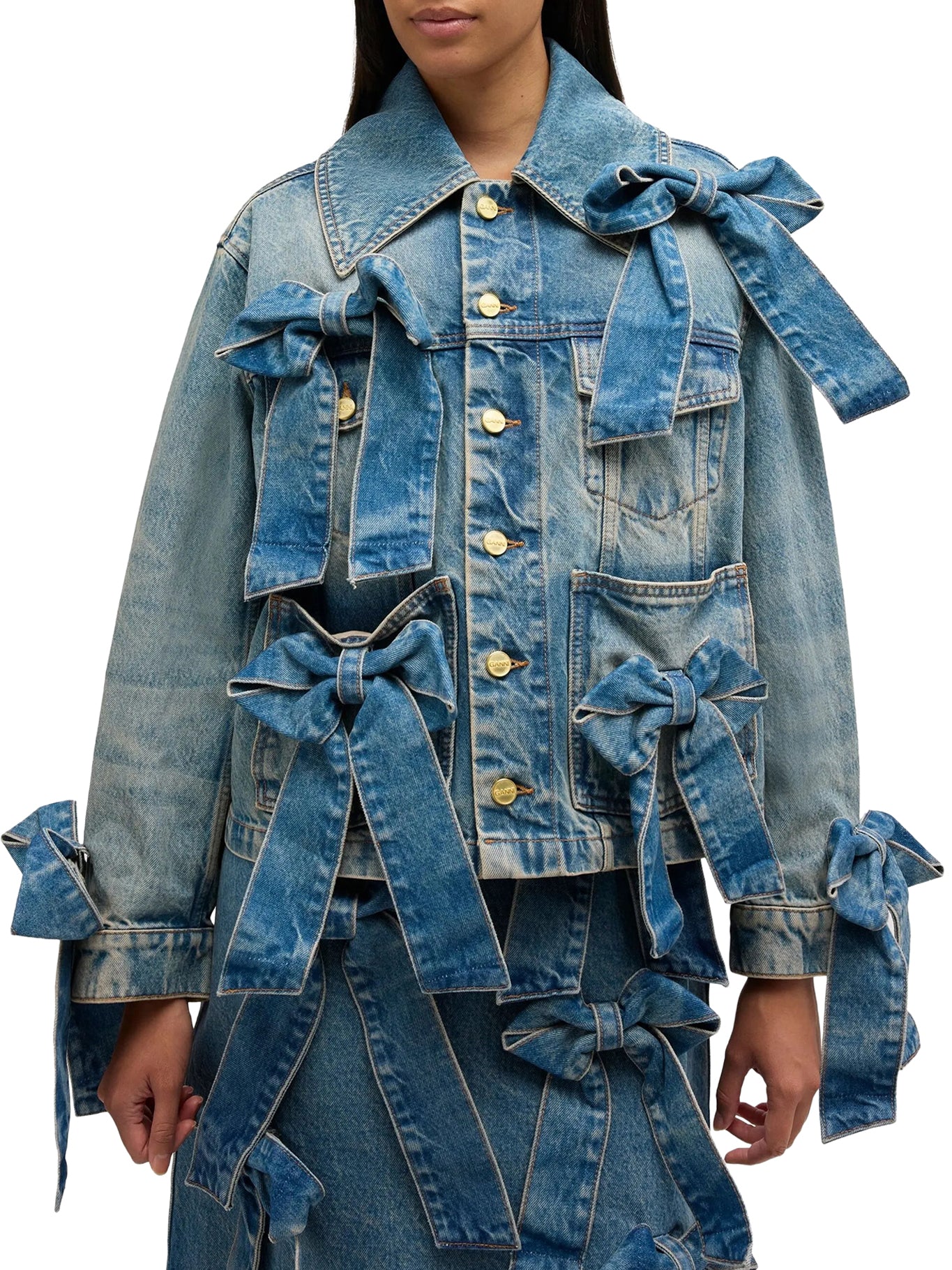 STIFF DENIM JACKET - Image 3