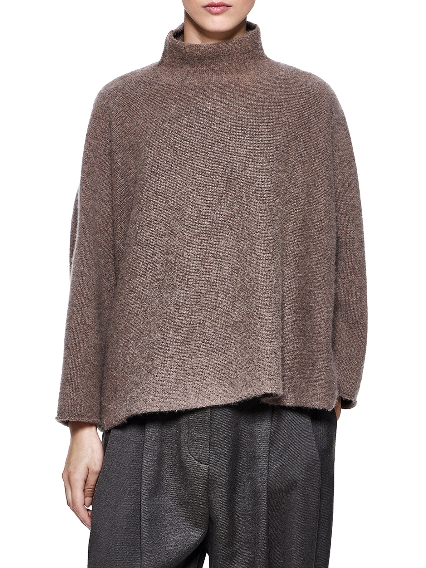 CASHMERE HIGH NECK SWEATER - Image 3