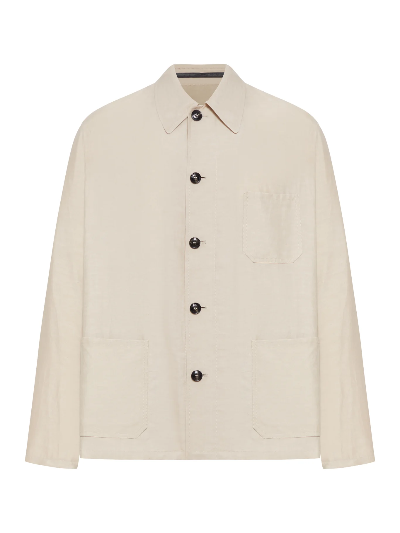 LINEN BLEND BLOUSON