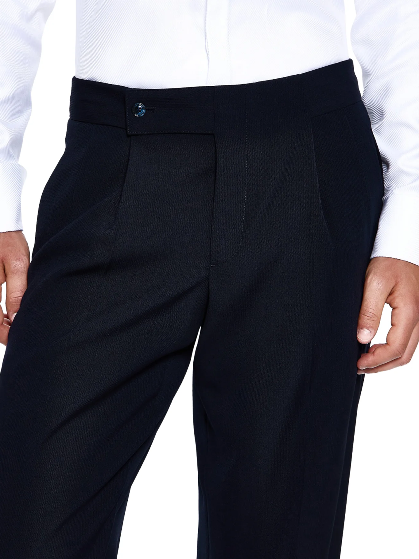 ROYAL LINE DOUBLE BREASTED SUIT IN CANNETÉ CREPE WOOL - Image 5