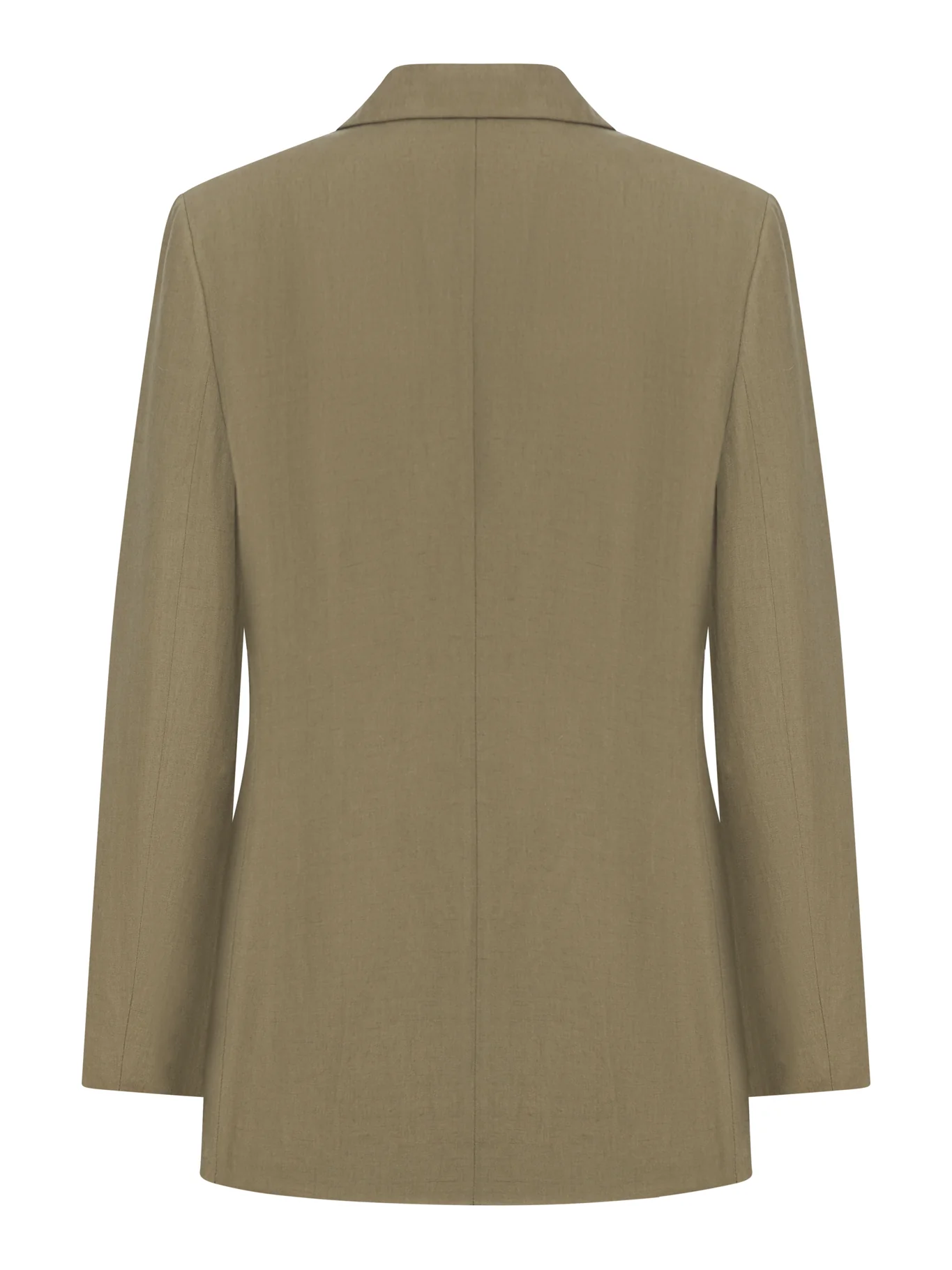 SINGLE-BREASTED LINEN BLAZER - Image 2