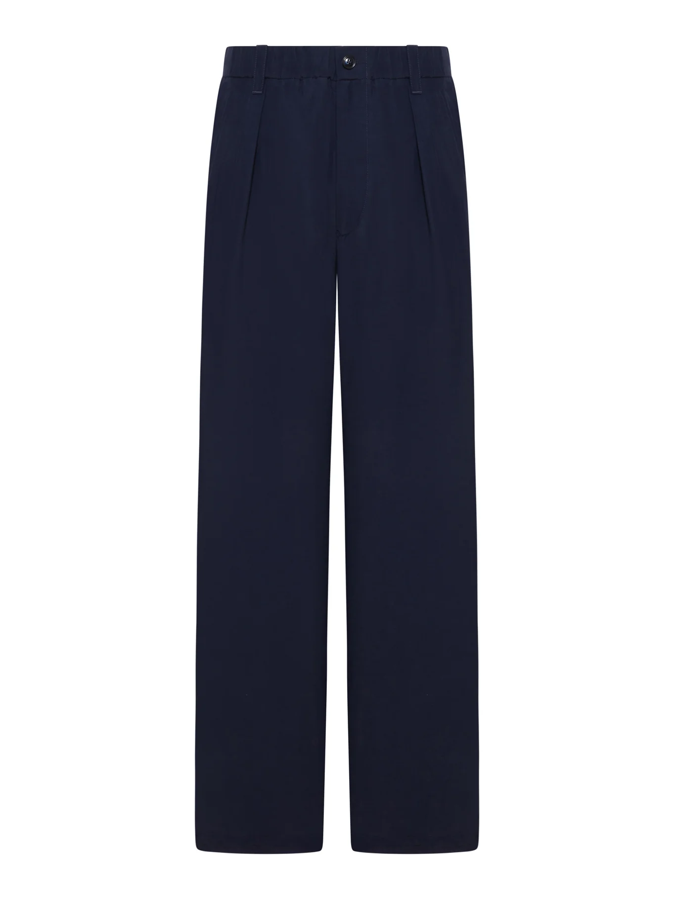 WIDE-LEG TAILORED LINEN TROUSERS