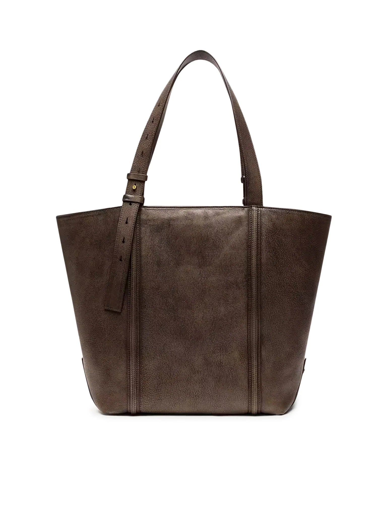 24/7 EAST WEST BAG IN DISTRESSED LEATHER - Image 4