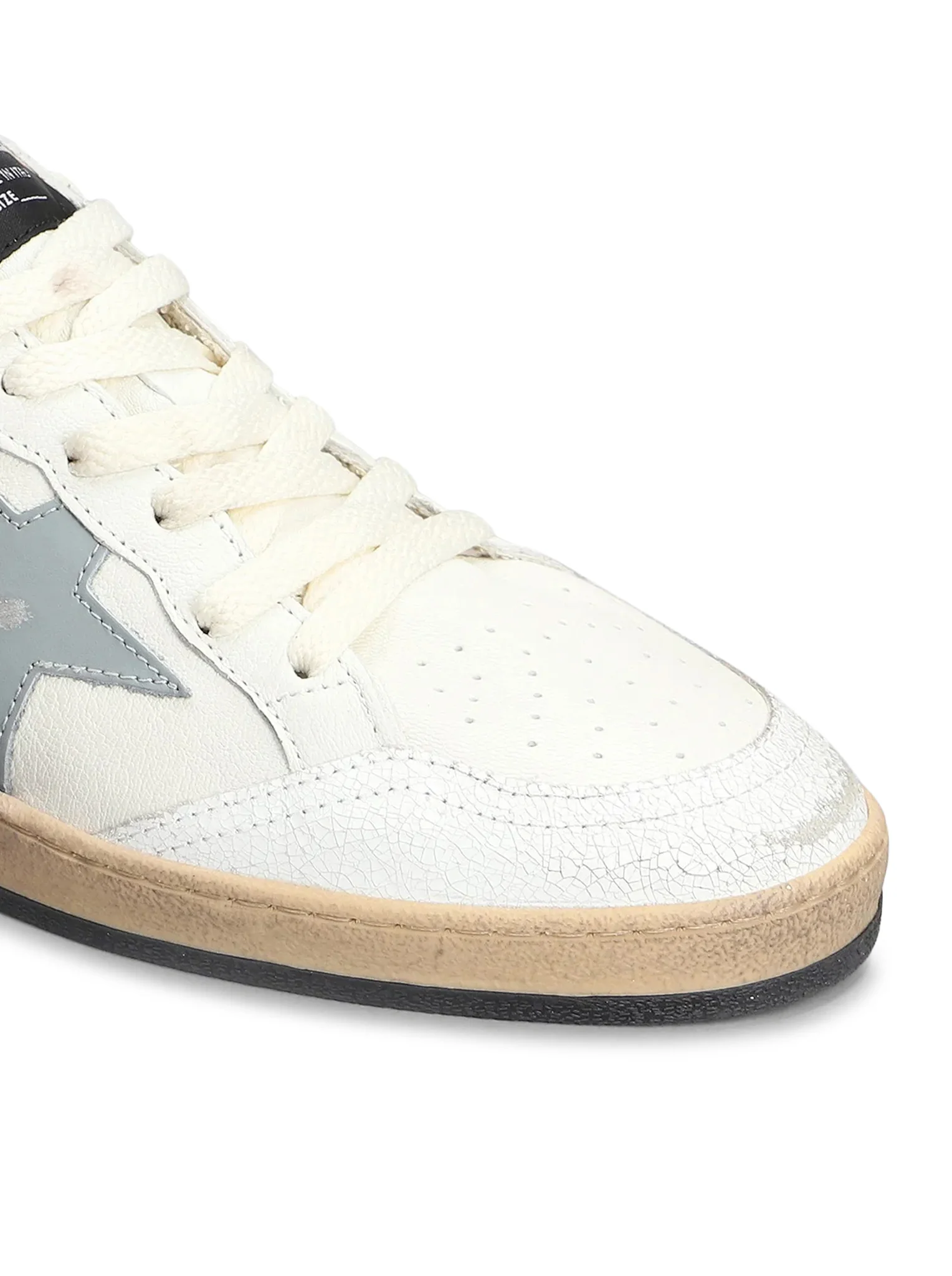 BALL-STAR SNEAKERS IN HAMMERED AND CRAQUELÉ LEATHER - Image 5
