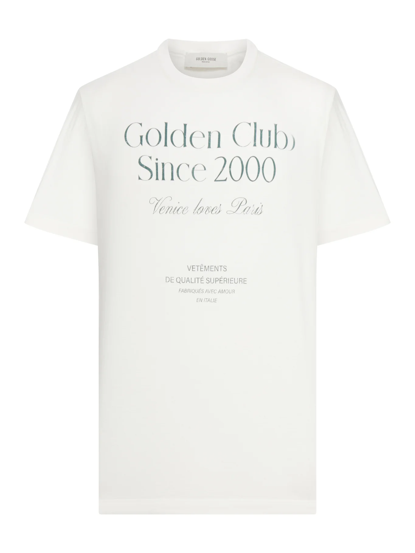 JOURNEY LIGHTWEIGHT COTTON JERSEY T-SHIRT WITH PRINT
