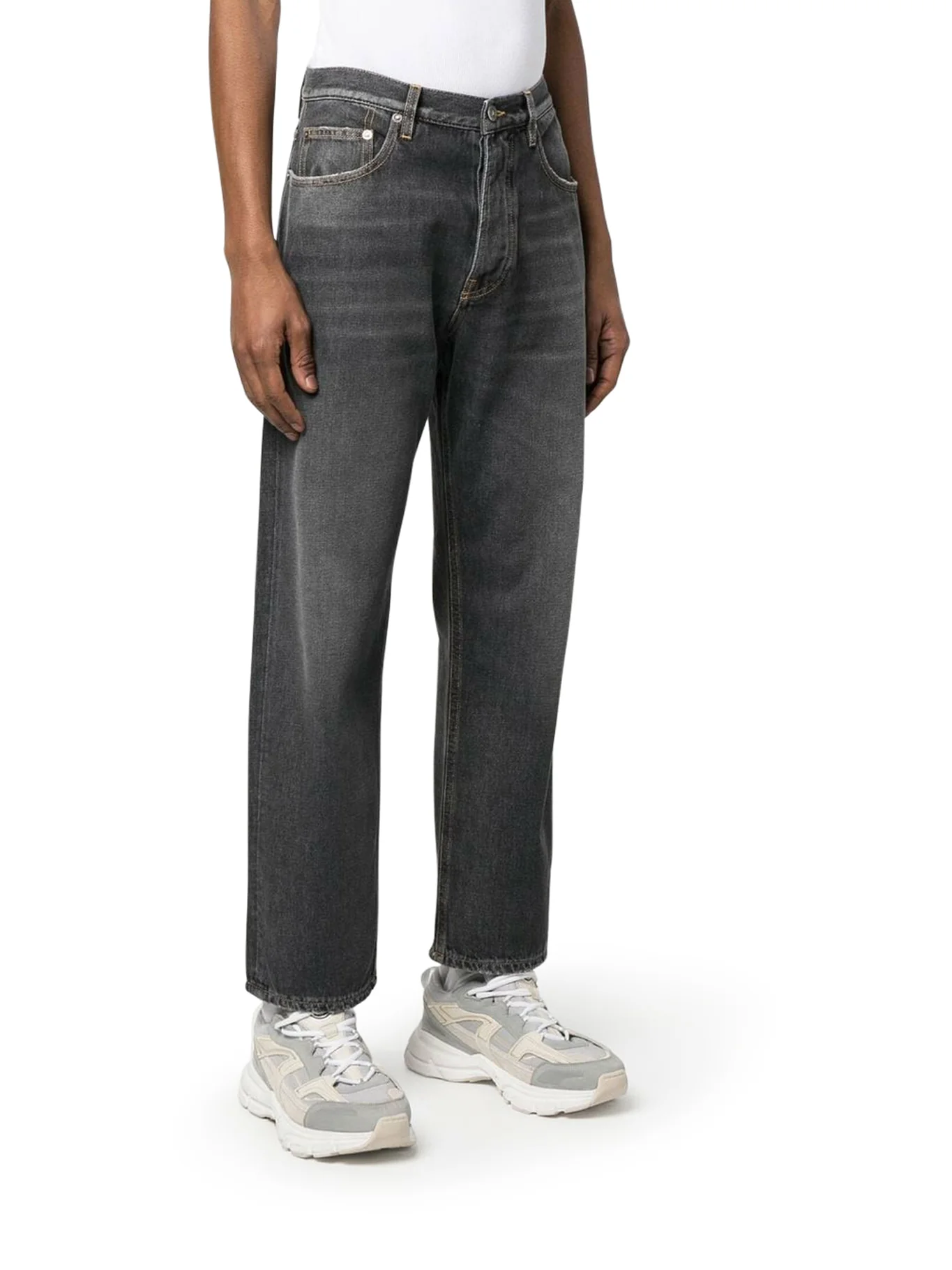 JEANS WITH A STONEWASHED EFFECT - Image 3