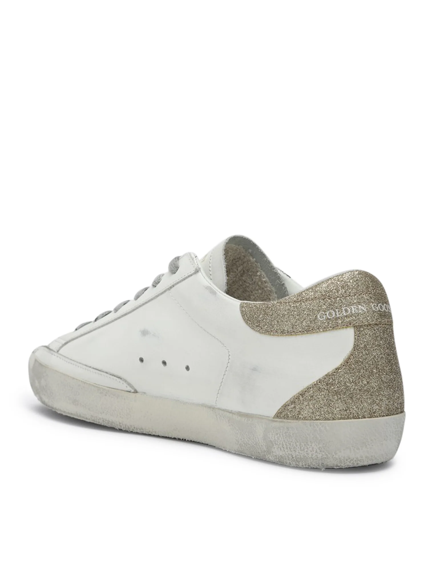 SUPERSTAR SNEAKERS IN NAPPA AND GLITTER - Image 3