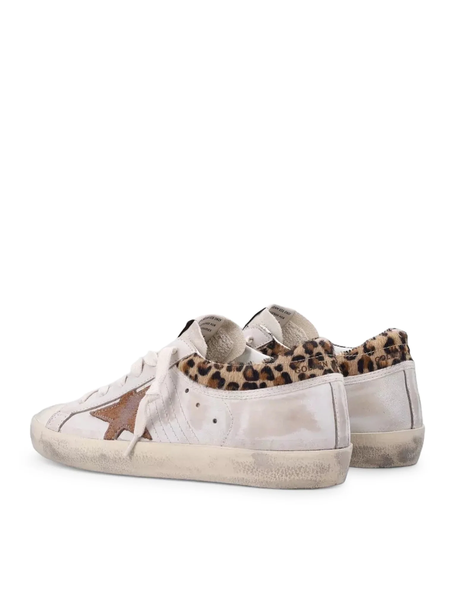 SUPERSTAR SNEAKERS WITH PONYSKIN INSERTS - Image 3