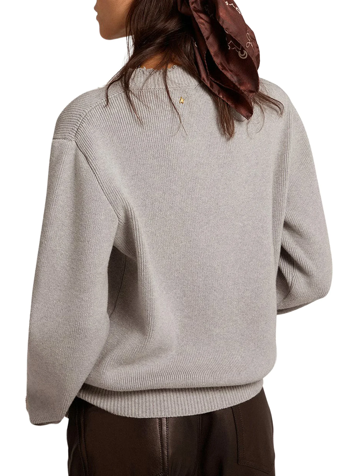 SWEATER WITH A LIVED EFFECT - Image 3
