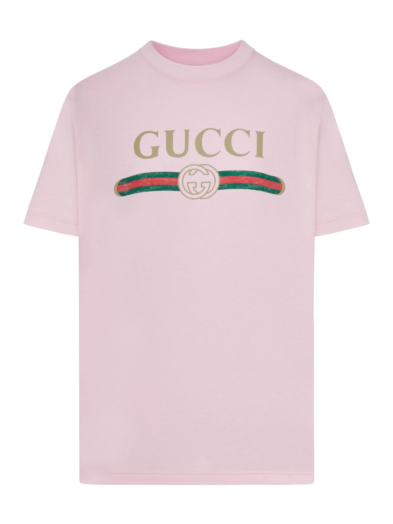 COTTON AND SILK JERSEY T-SHIRT WITH PRINT