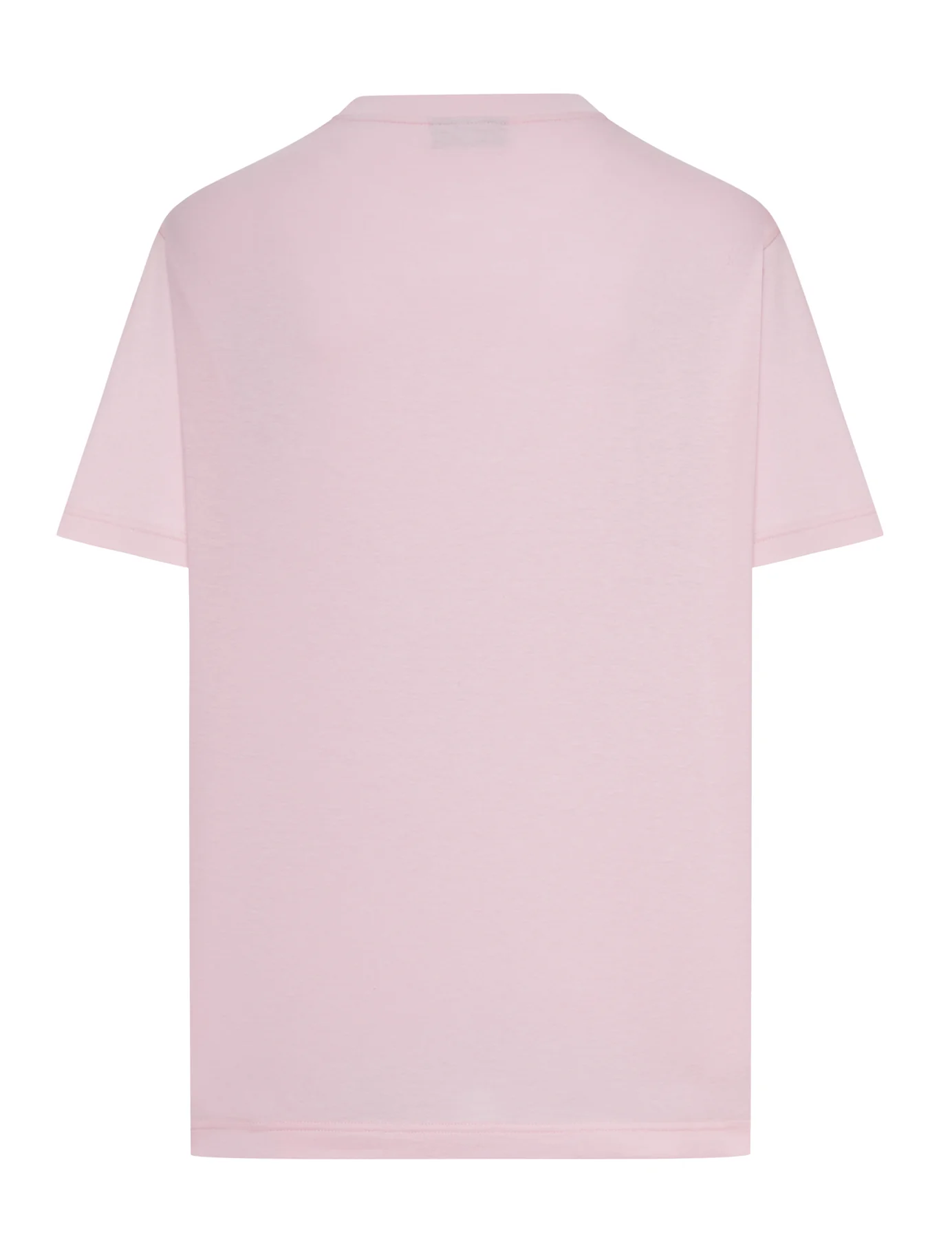 COTTON AND SILK JERSEY T-SHIRT WITH PRINT - Image 2