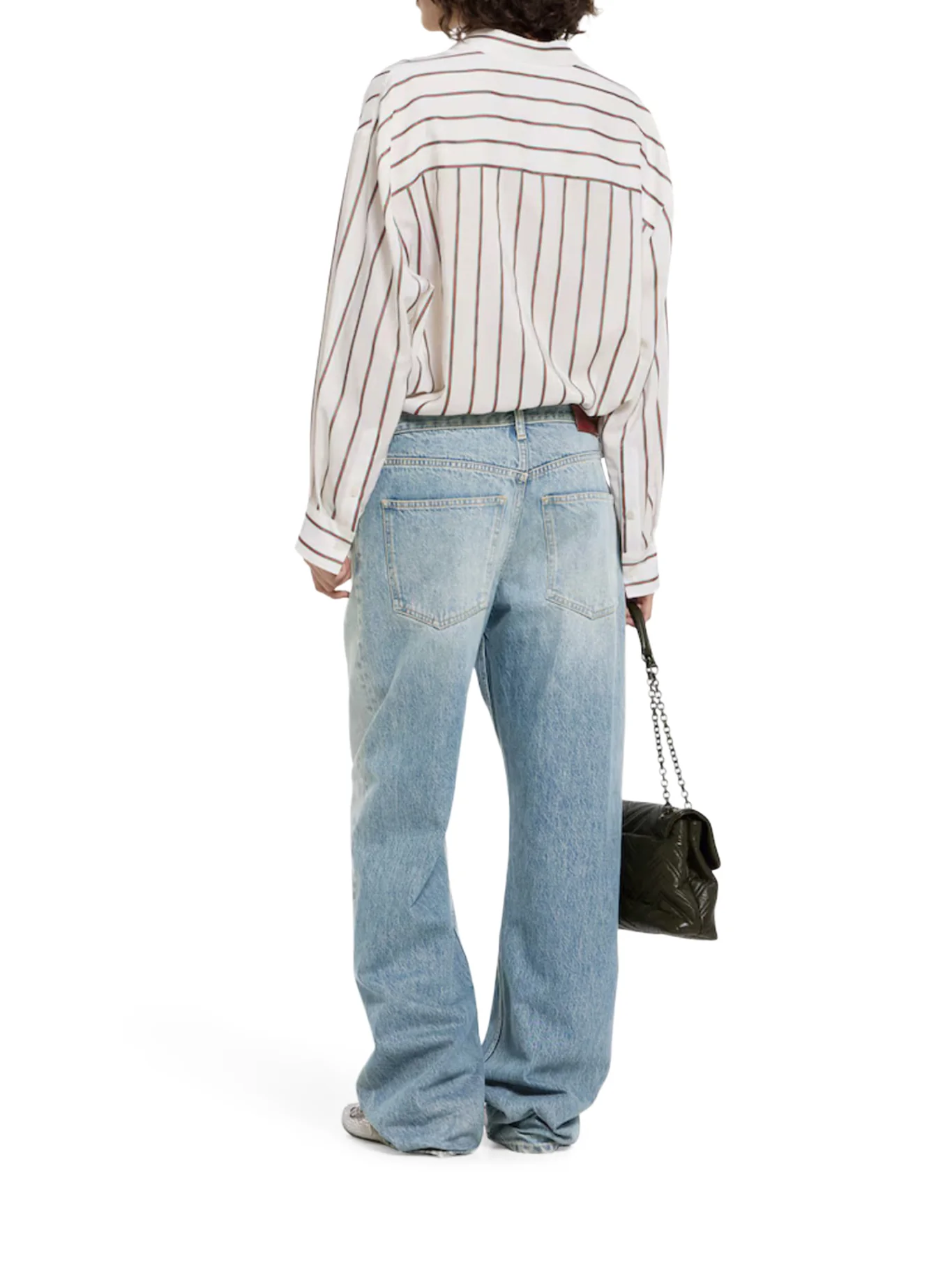 COTTON DENIM TROUSERS - Image 3
