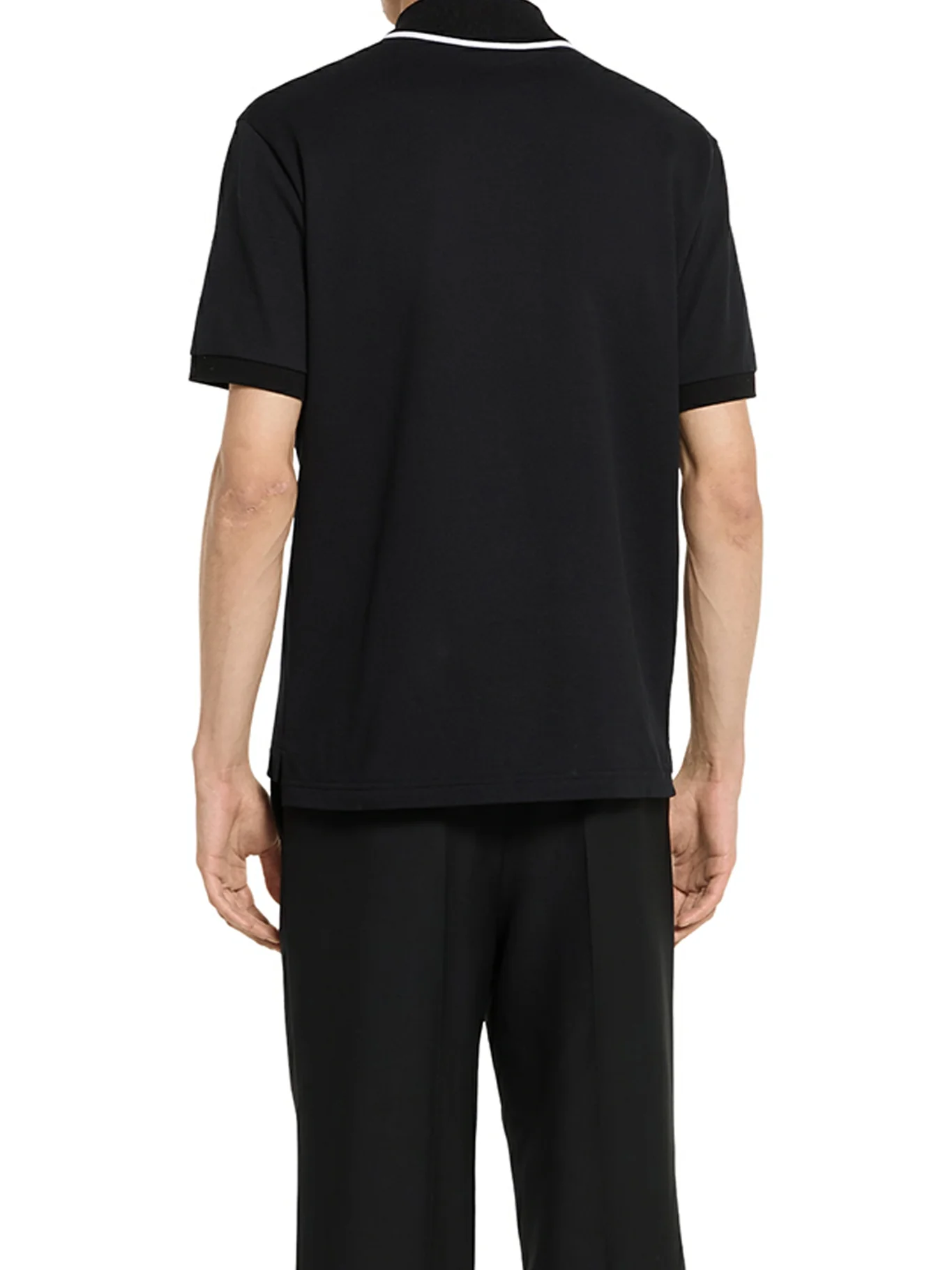 COTTON PIQUET POLO WITH EMBROIDERY - Image 4