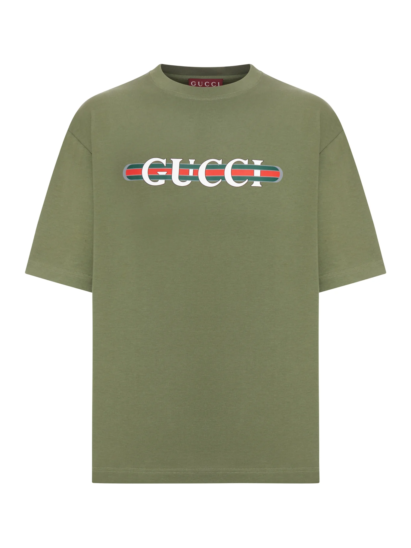 HEAVY COTTON JERSEY T-SHIRT WITH PRINT