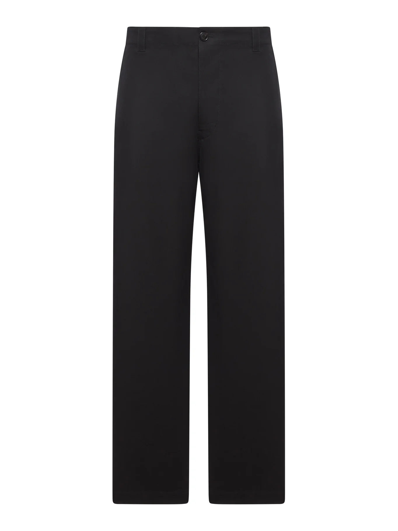 COTTON TWILL TROUSERS WITH WEB DETAIL