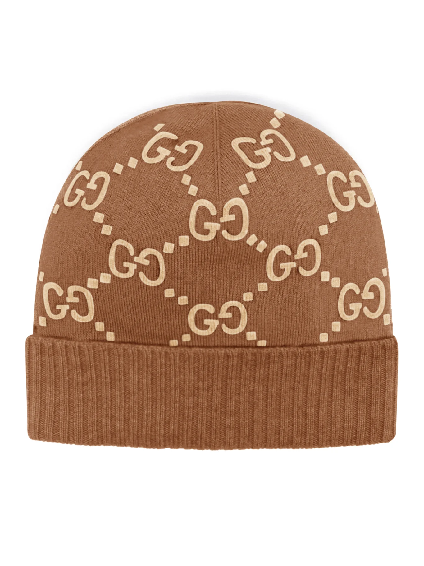 GG CASHMERE JACQUARD HAT - Image 2