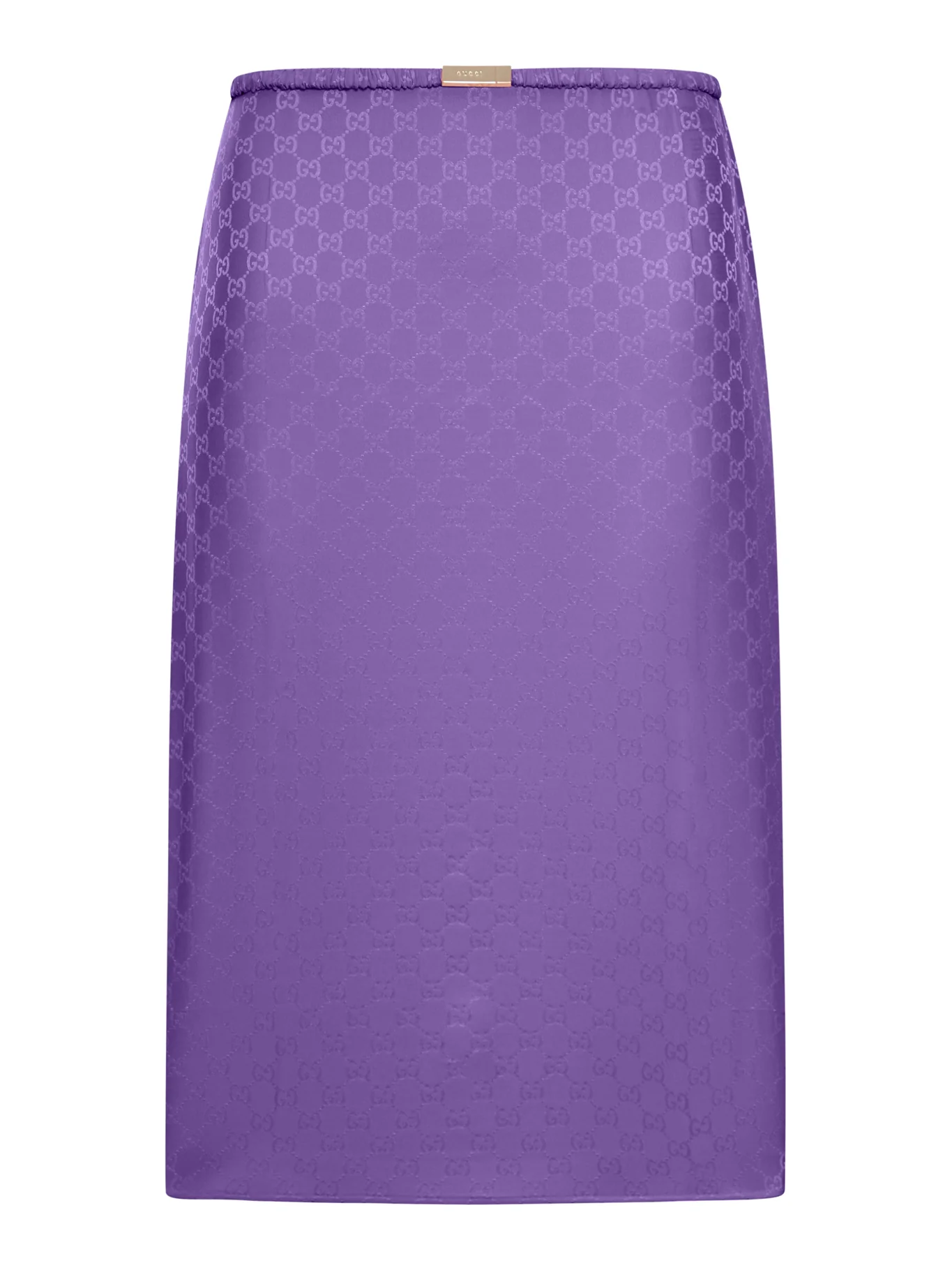 GG JACQUARD SILK SKIRT