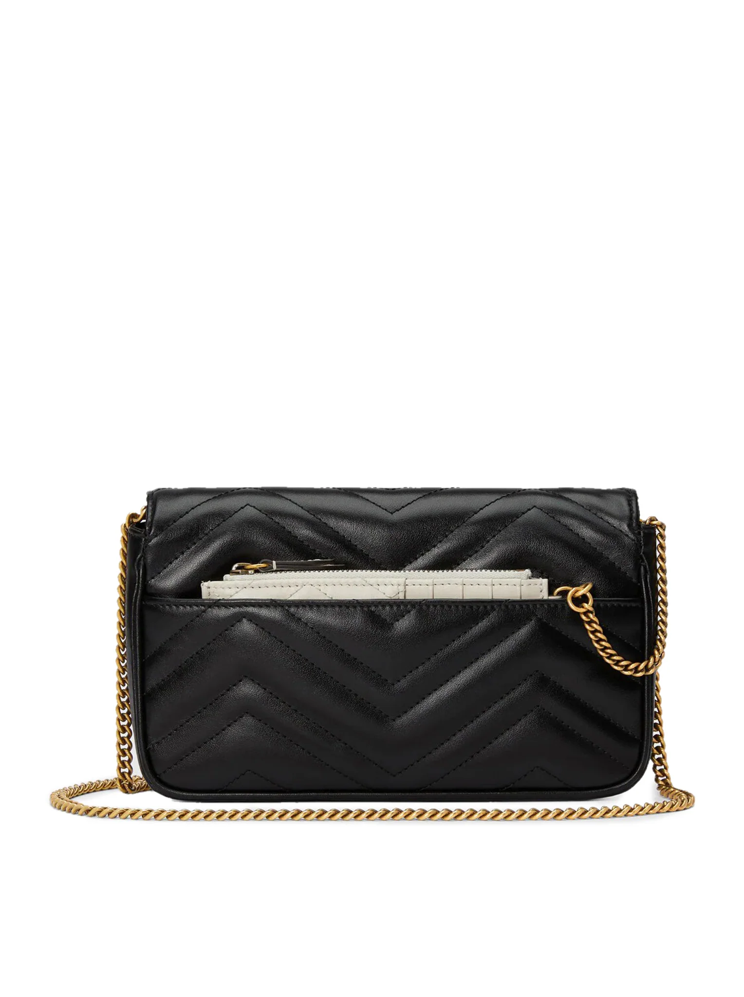 GG MARMONT MINI WALLET WITH CHAIN AND CARD HOLDER - Image 4