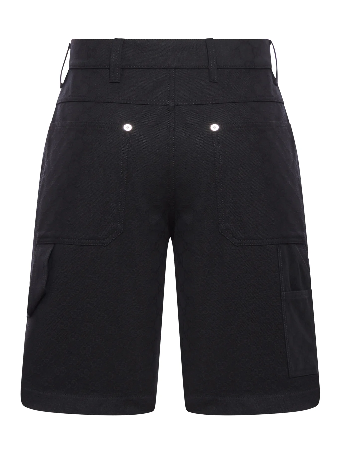 JACQUARD BERMUDA SHORTS WITH GG MONOGRAM - Image 2