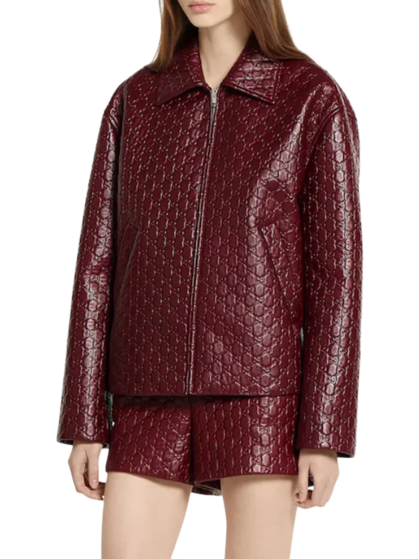 OVERSIZE JKT ALL OVER GG EMBOS - Image 3