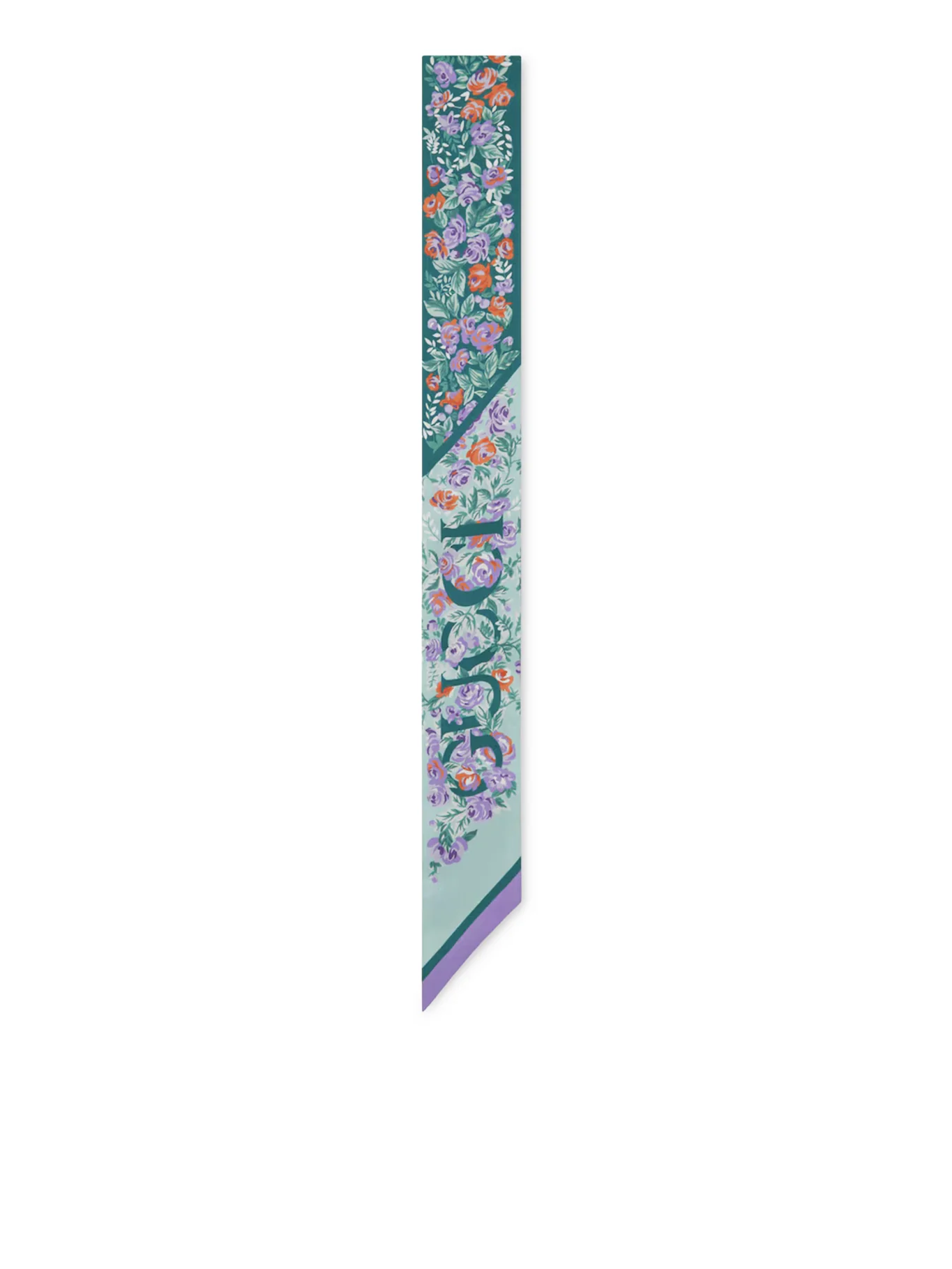 PRINTED SILK TWILL RIBBON