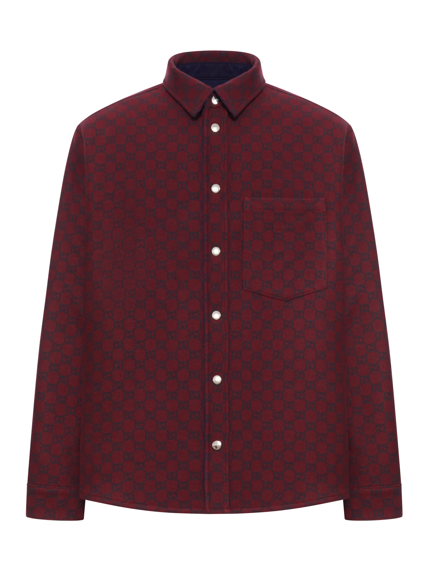 REVERSIBLE DENIM AND FLANNEL SHIRT