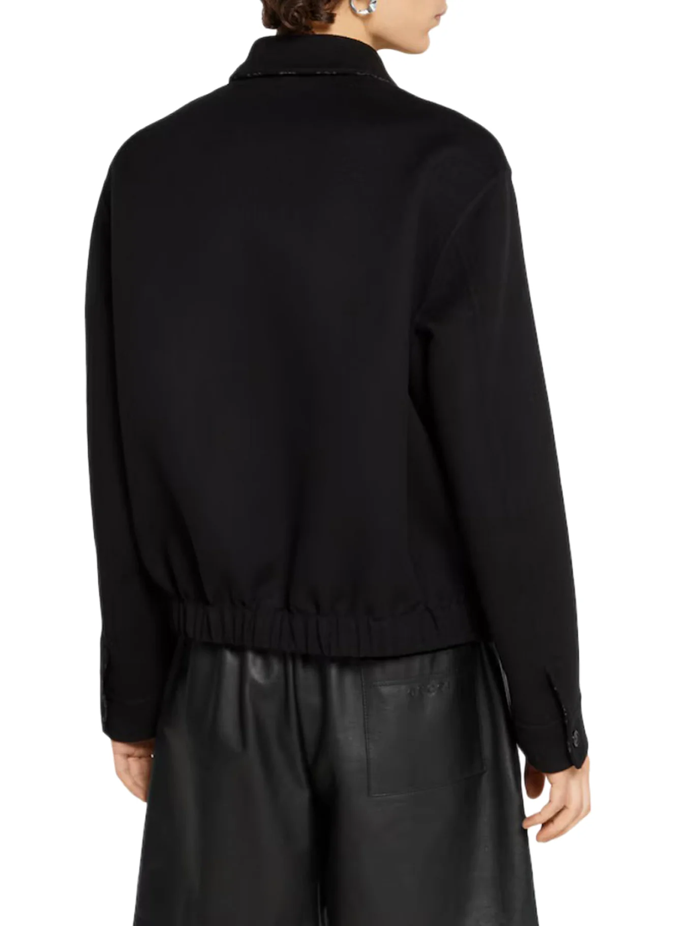 WOOL JACKET WITH ZIP - Image 4