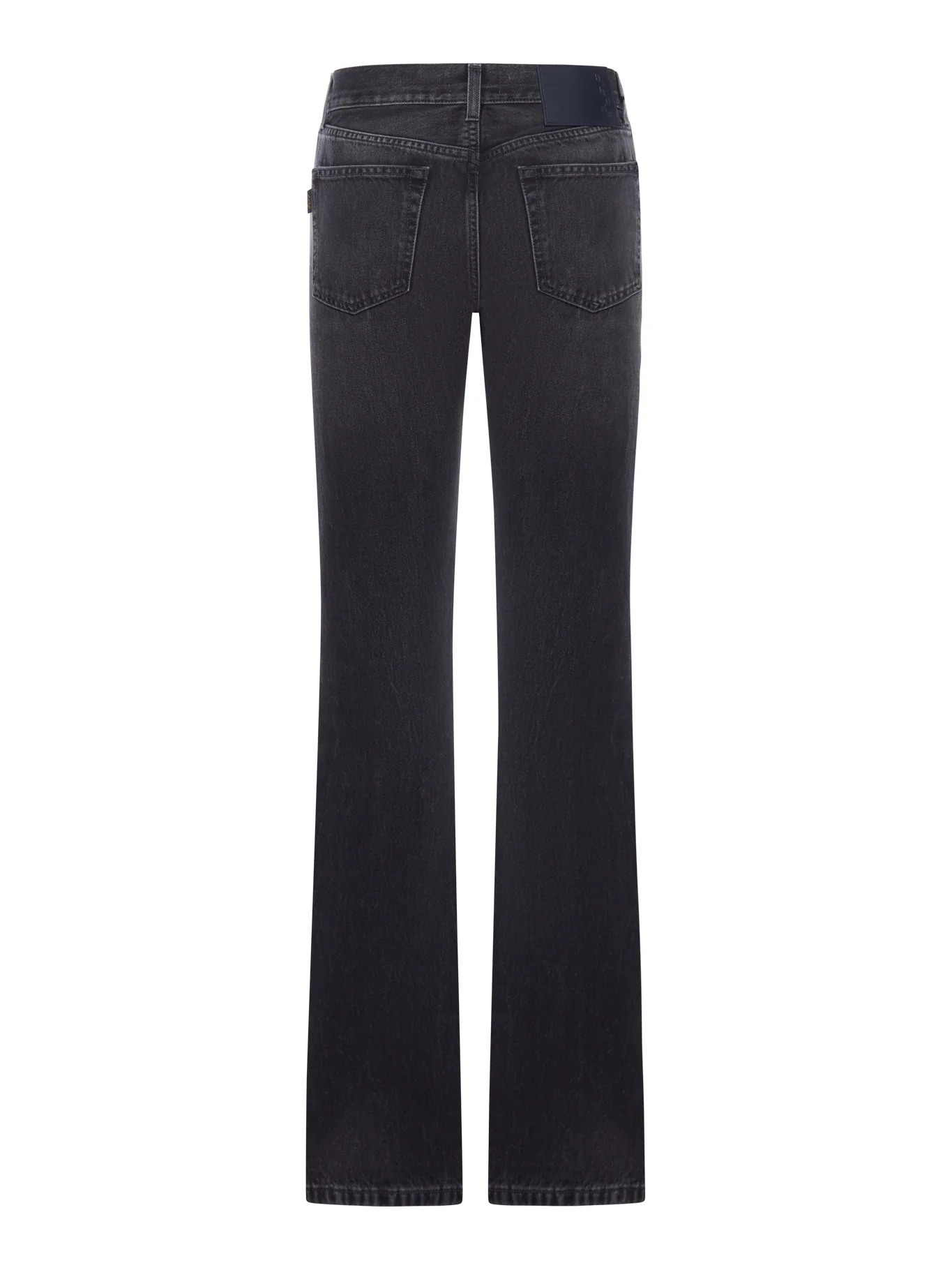 FIVE-POCKET JEANS IN WASHED DENIM - Image 2