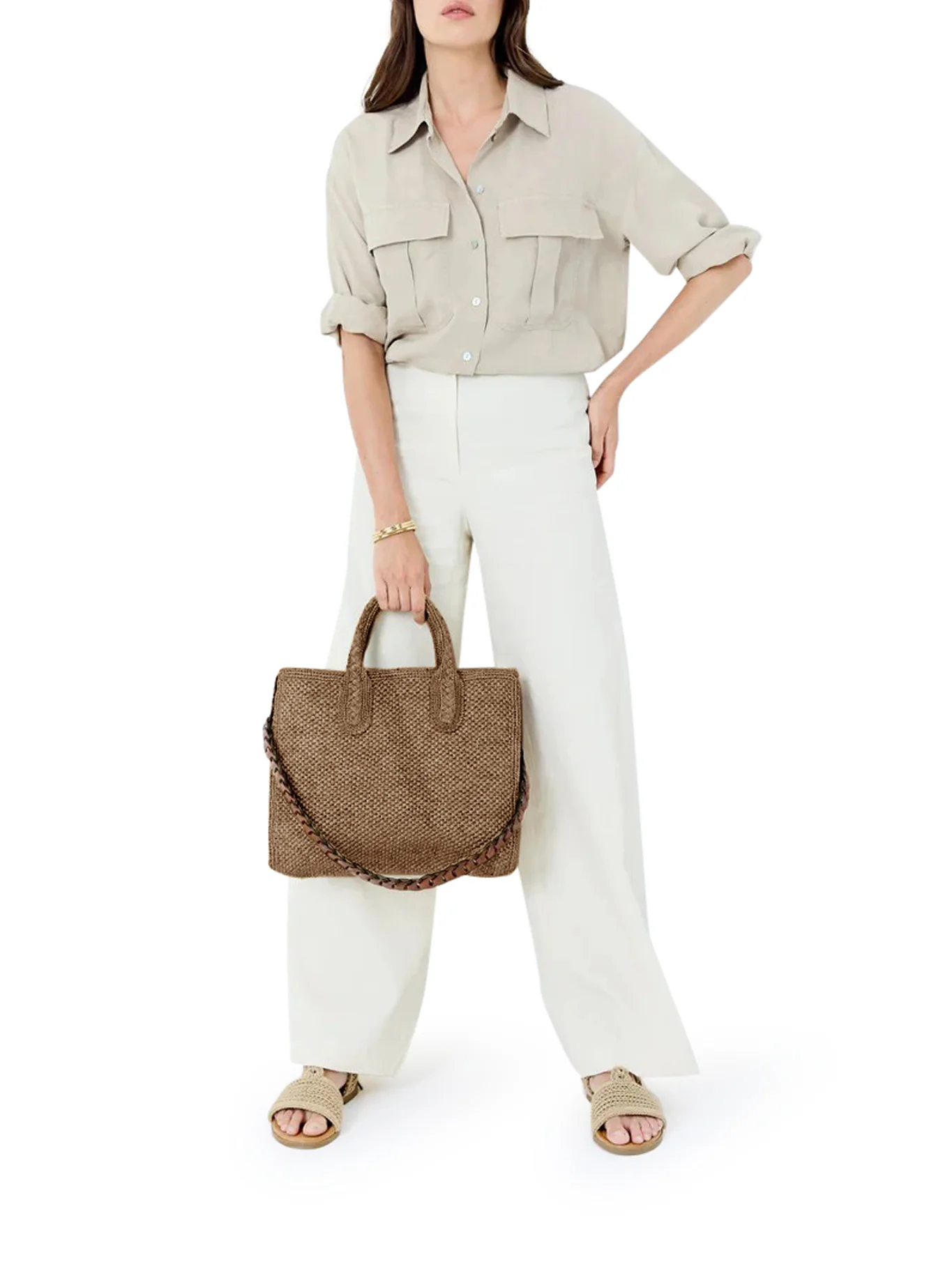 RARY TEA RAFFIA BAG - Image 2