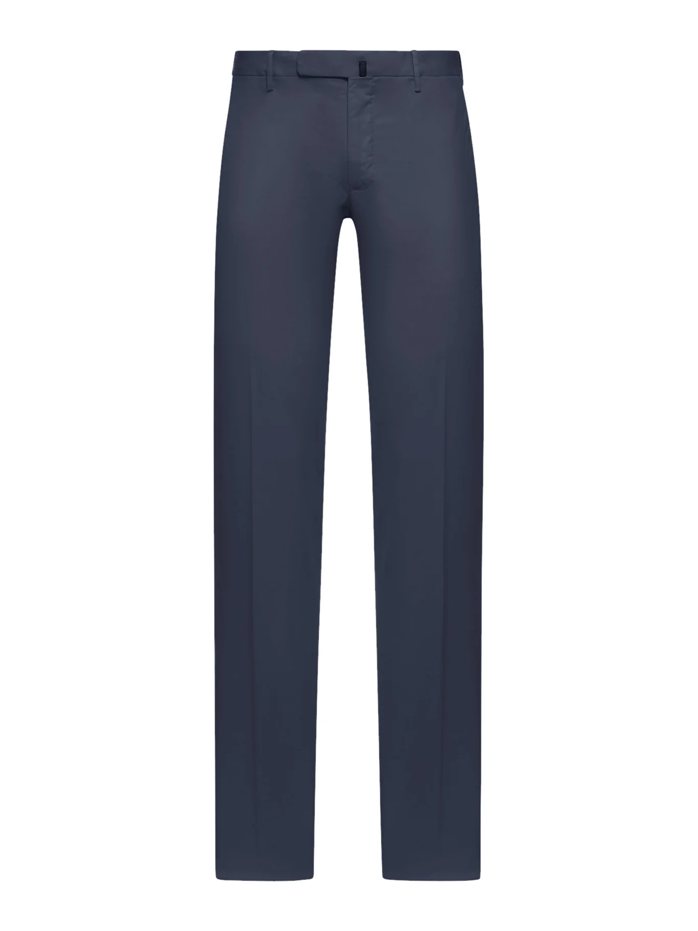 SLIM FIT TAILORED COTTON TROUSERS